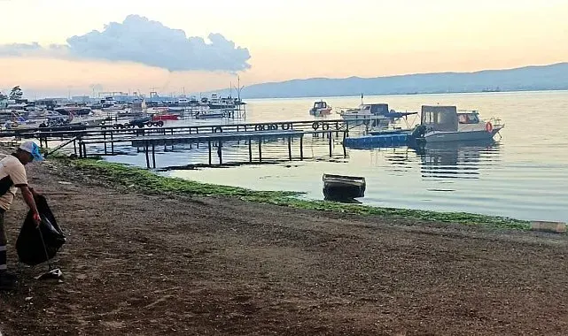 Başiskele Sahili temiz ve güvenli hale getiriliyor