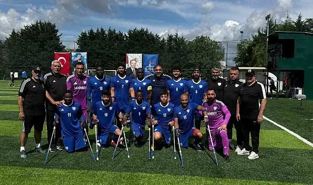 Şahinbey Ampute finalde 2-1