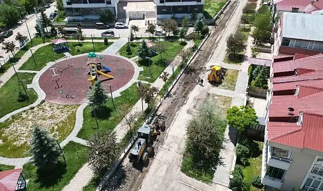 Aziziye'de asfalt seferberliği başladı