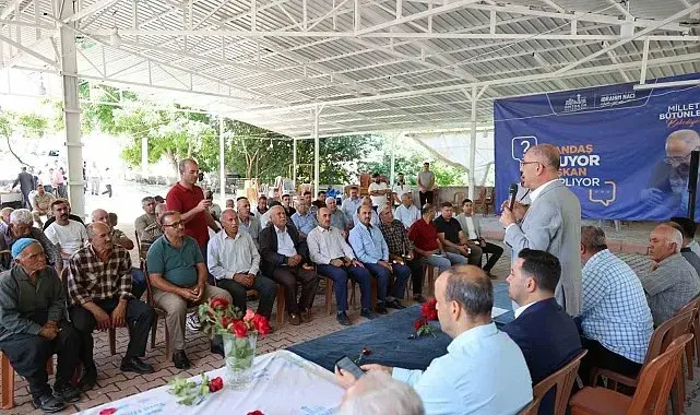 Başkan Yapar, Yaylacık Mahallesi'nde vatandaşlarla bir araya geldi
