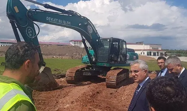 DSİ bölge müdürü Kotan, Ardahan'da çalışmaları yerinde inceledi