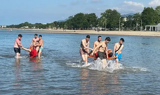 Ordu'da cankurtaranlar deniz sezonuna hazır