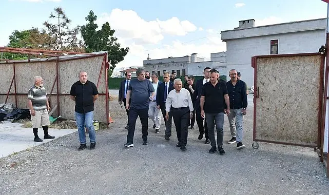 Başkan Büyükkılıç, Tarihi Kayseri Mahallesi'nde 3. etap çalışmalarını yerinde inceledi