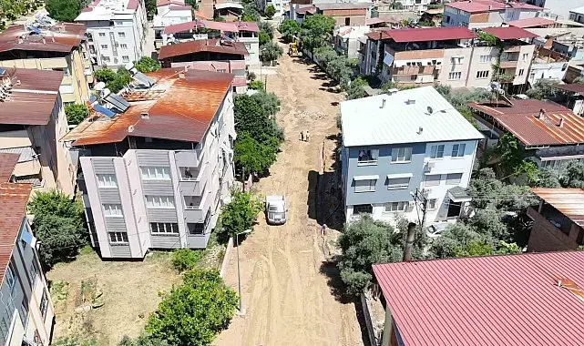 Nazilli Belediyesi Yıldıztepe'de yarım asırlık iyi içme suyu hattını yeniledi