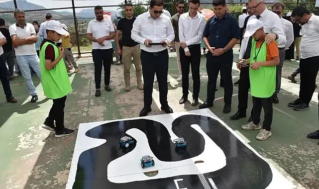Sason'da robot ve teknoloji sergisi açıldı