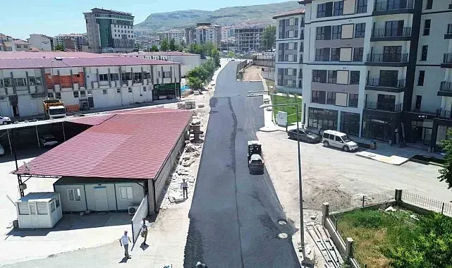 Battalgazi Belediyesi'nden Selçuklu'da asfalt çalışması