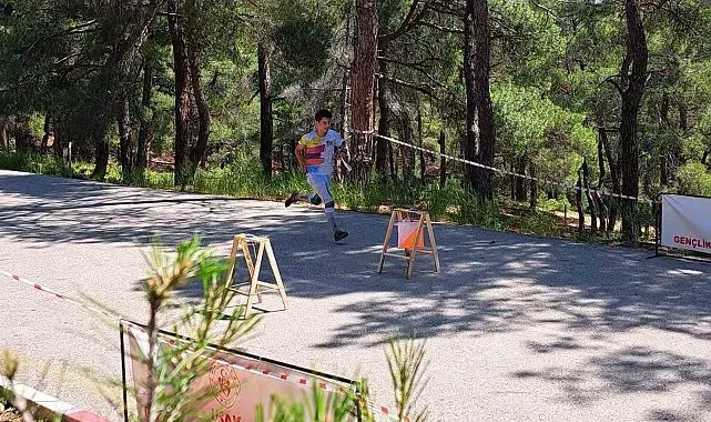 Aliağalı oryantiring sporcusu Eymen Vatansever milli takımda