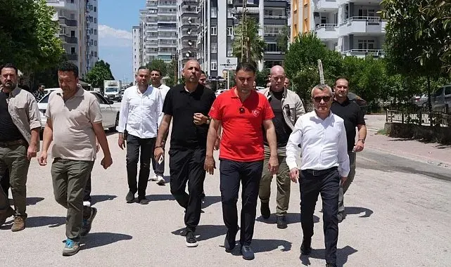 Başkan Kozay, Güzelyalı'da vatandaşlarla buluştu