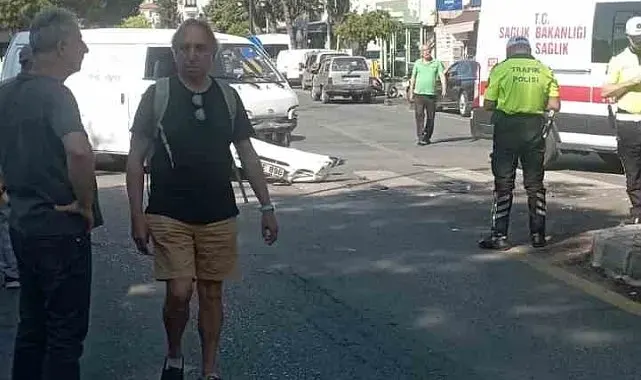 Menteşe'de trafik kazası: 1 yaralı