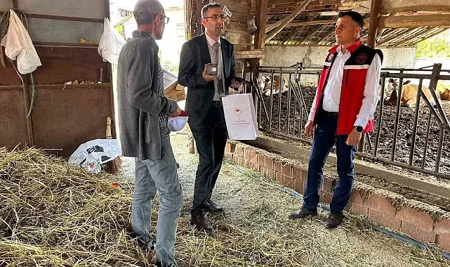 Uşak Tarım ve Orman Müdürlüğü ekipleri sahada incelemelerde bulundu