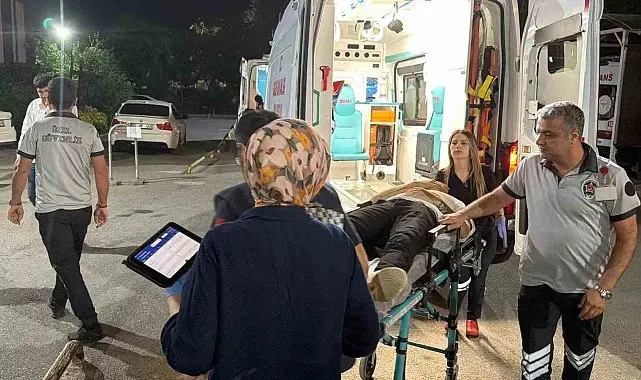 Kahta ilçesinde bıçaklı kavga: 1 yaralı