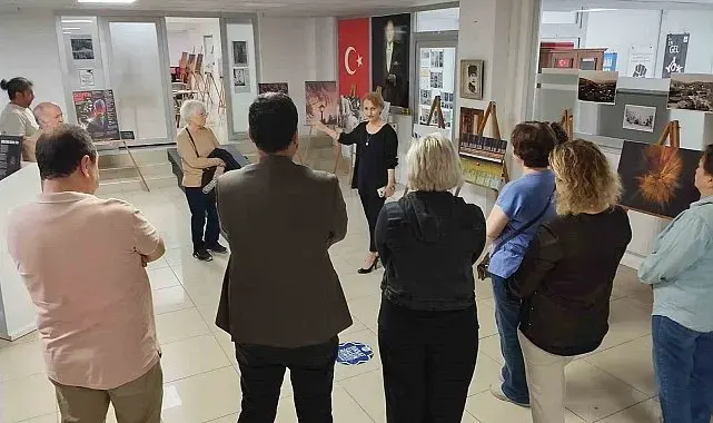 'Oksipital Dans' sergisi Bilecik'te yoğun ilgi gördü