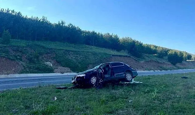 Ardahan-Göle karayolunda trafik kazası; 1 ölü