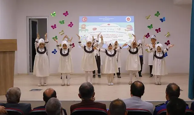 Aydıntepe'de 4-6 Yaş Kur'an kursu kapanış programı düzenlendi