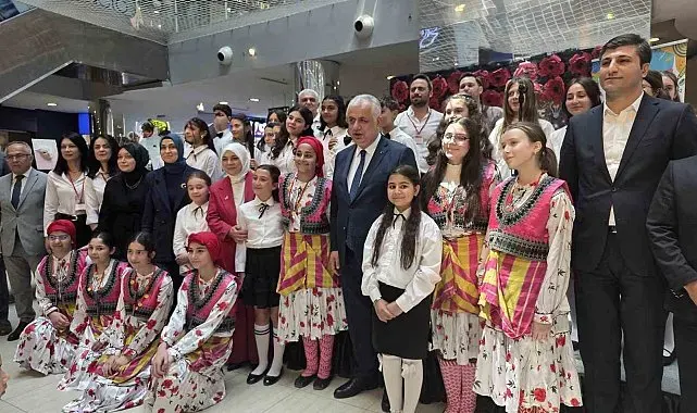 Kasım Aktaş ortaokulu'ndan yıl sonu sergisi