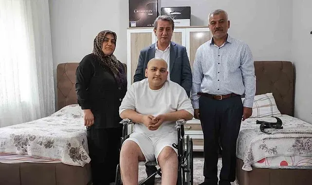 Başkan Yetişkin'den Muhammet'e doğum günü hediyesi
