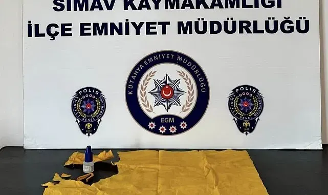 Kütahya'da uyuşturucu operasyonu: 2 şüpheli gözaltına alındı