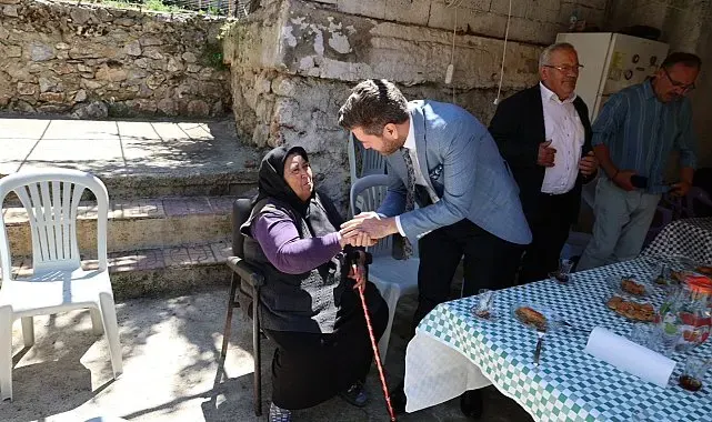 Başkan Tatık'tan şehit ailelerine anlamlı ziyaret