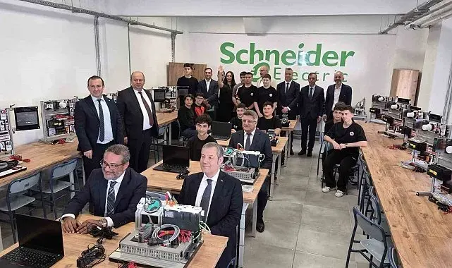 Samsun'da meslek lisesinde 'Otomasyon Atölyesi' açıldı