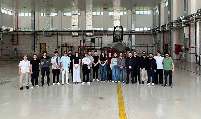 Geleceğin mühendisleri çelik kanatlarla buluştu