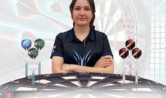 Tavaslı Elif Dilara Davulcu Avrupa dart şampiyon oldu