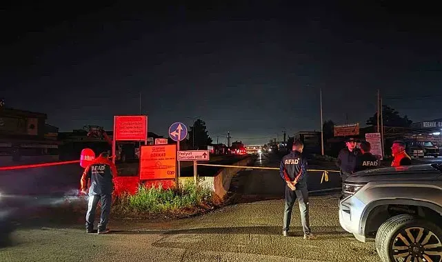 Samsun'da silahlı saldırı düzenlenen iş yerinde kimyasal sızıntı