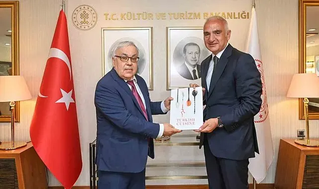 Bakan Ersoy, Rusya'nın yeni büyükelçisini ağırladı
