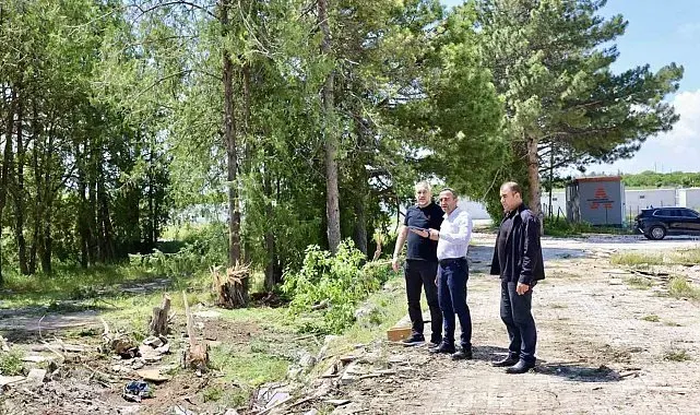 Akçadağ Belediyesi'nin yeni hizmet binasında çalışmalar sürüyor