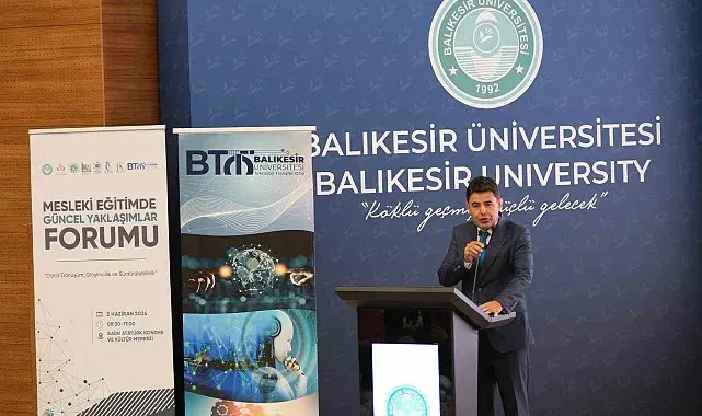 Bakan Yardımcısı Boyraz, "Mesleki Eğitimde Güncel Yaklaşımlar Forumu"nda öğrencilerle buluştu