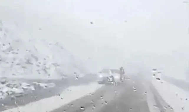 Mayıs ortasında kar esareti