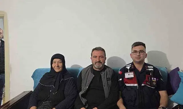 Jandarma ekiplerinden gaziye anlamlı ziyaret