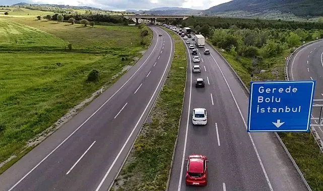 Kemikli Rampaları'nda bayram dönüşü yoğunluğu