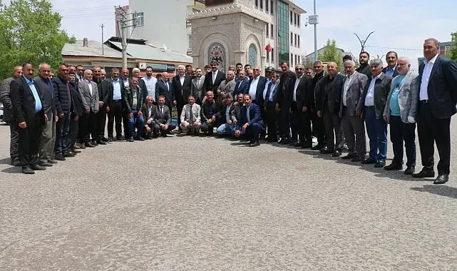 Aşkale'de bayramlaşma programı