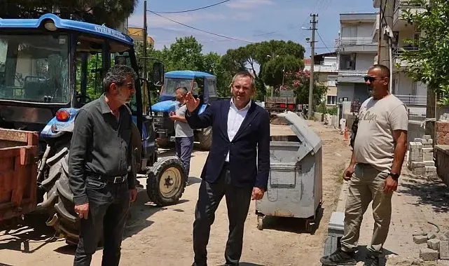 Ayvalık'ta yol müjdesi