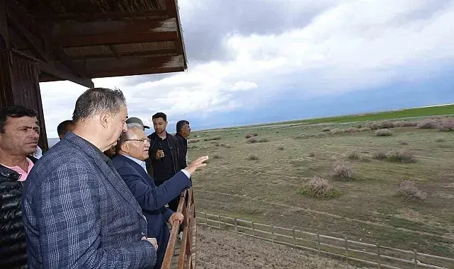 Başkan Büyükkılıç: "Sultan Sazlığı yeniden canlandı"