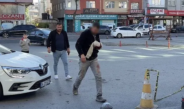 Kayseri'de acemi kasaplar hastaneye koştu