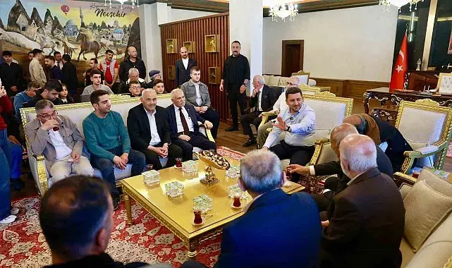 Nevşehir Belediyesinde bayramlaşma maratonu