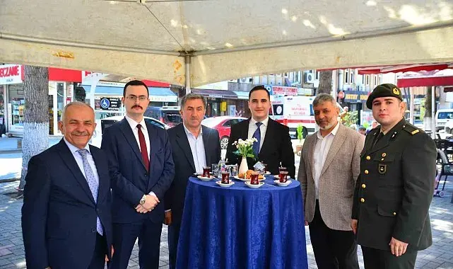 Terme'de geleneksel bayramlaşma töreni