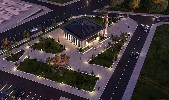 Hüseyin Özal Cami yaz sonunda ibadete açılacak