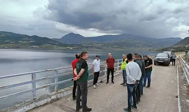 Manisa'da barajlar doldu, kapaklar açıldı