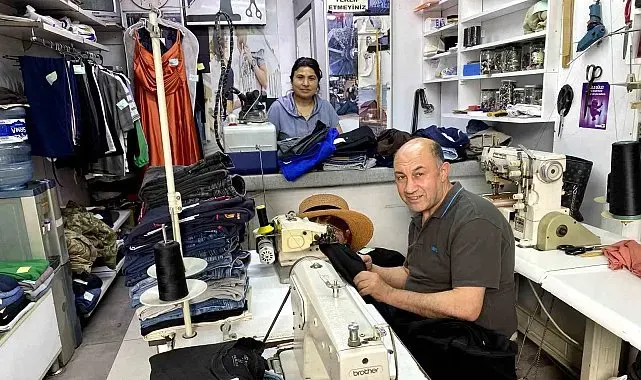 Terzilerde gece yarısına kadar tamirat yoğunluğu