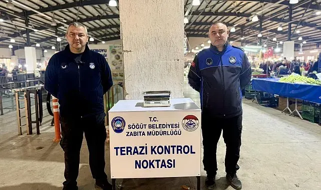 Bilecik'te terazi kontrol noktası hizmeti başladı