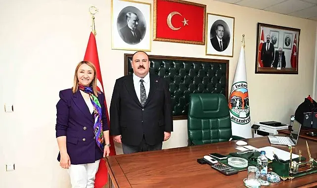 Başkan Tekin'den İnönü'ye ziyaret