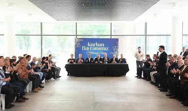 İnegöl protokolü bayramlaşma töreninde buluştu