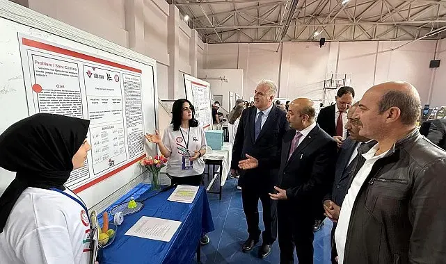 Erzincan Lisesinde Bilim Fuarı düzenlendi