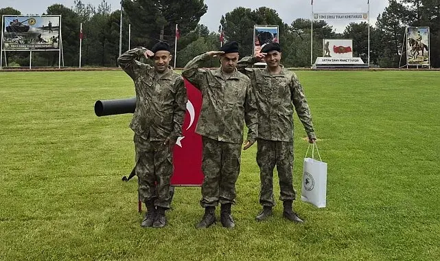 Özel bireyler için özel gün: Bir günlüğüne asker oldular