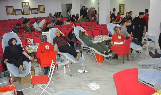 Ordu'da öğrenciler 127 ünite kan topladı