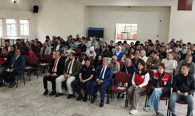 Kamu personellerine su verimliliği anlatıldı