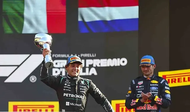 İtalya Grand Prix'sini 19. sıradan başlayan Kimi Antonelli kazandı