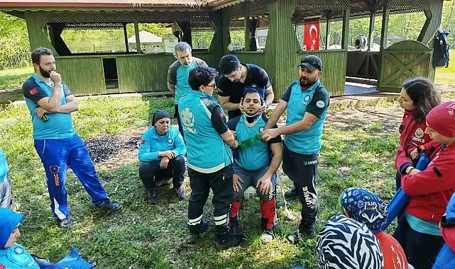 UMKE ekibi medikal kurtarma ve saha tatbikatı yaptı
